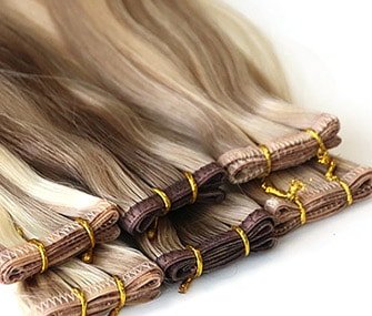 Luxe russian flatweft hair weft weave