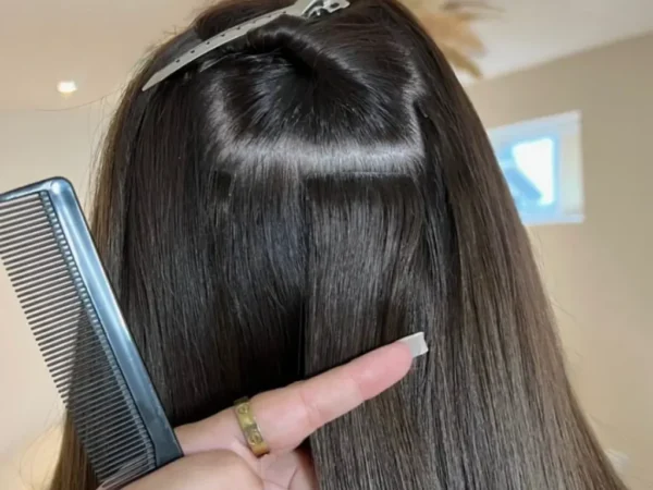 What are seamless invisible tape in hair extensions 1024x822